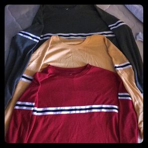 Hollister Boyfriend Tees ❤️💛💚